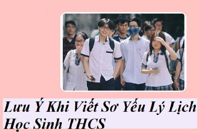 Cách Viết Sơ Yếu Lý Lịch Học Sinh THCS Chuẩn Nhất: Hướng Dẫn Chi Tiết Từ A Đến Z