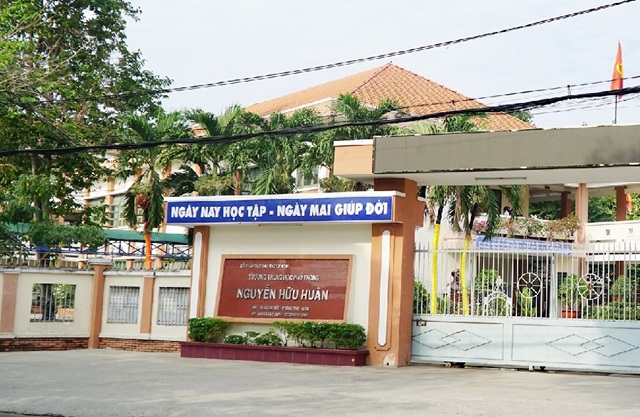 Điểm đầu vào trường THPT Nguyễn Hữu Huân năm 2024-2025 là 23,25 điểm