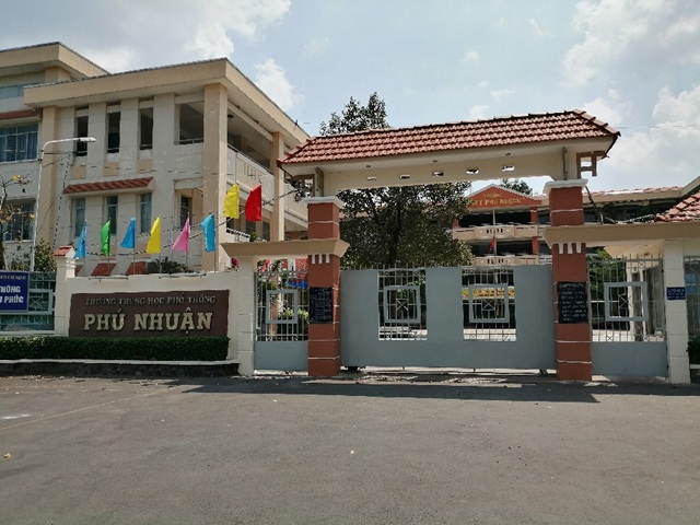 Điểm đầu vào trường THPT Phú Nhuận là 22,5 điểm