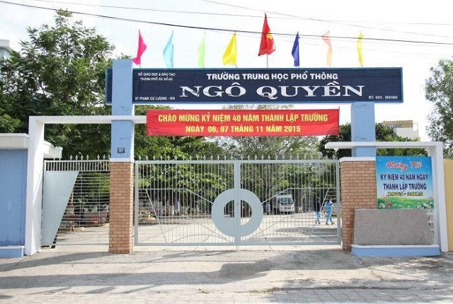 Thông tin về trường THPT Ngô Quyền Đà Nẵng