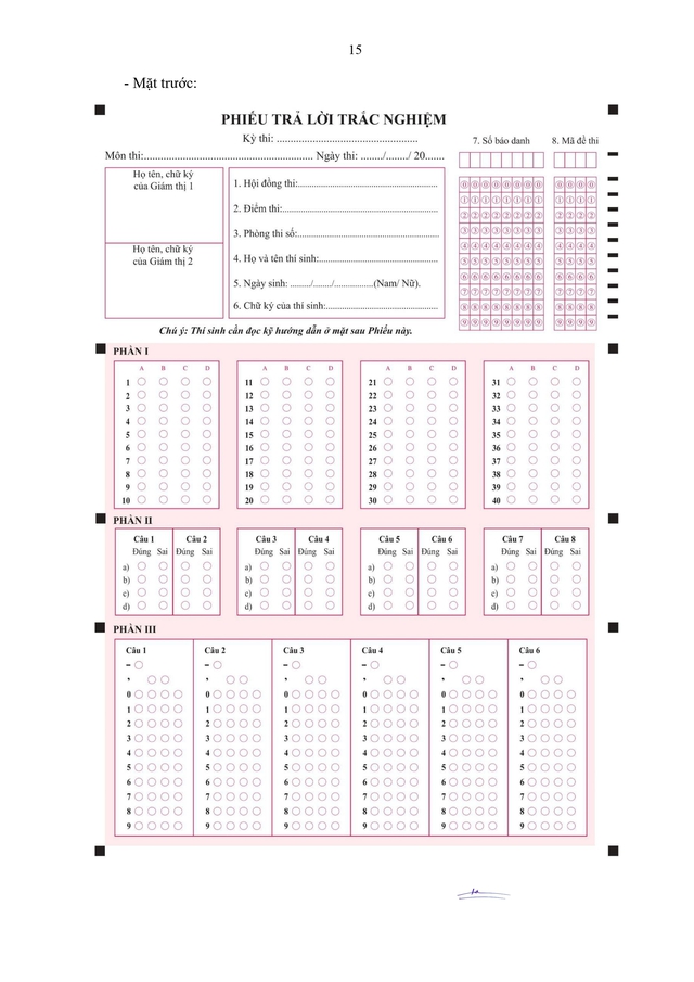 Hướng Dẫn Tô Đáp Án Chuẩn Trên Phiếu Trắc Nghiệm: Tránh Sai Lầm Với Những Ví Dụ Cụ Thể Nhất