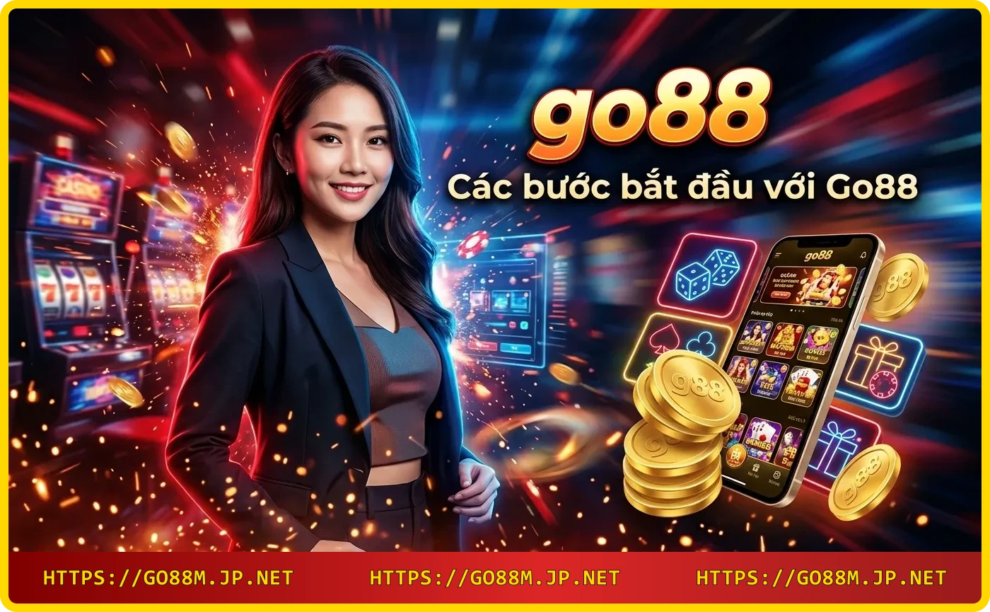 Các bước đăng ký và bắt đầu chơi tại Go88