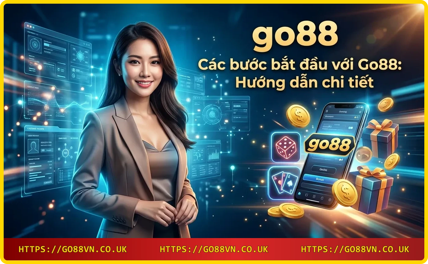Hướng dẫn các bước đăng ký, nạp tiền, chọn trò chơi và rút tiền trên Go88