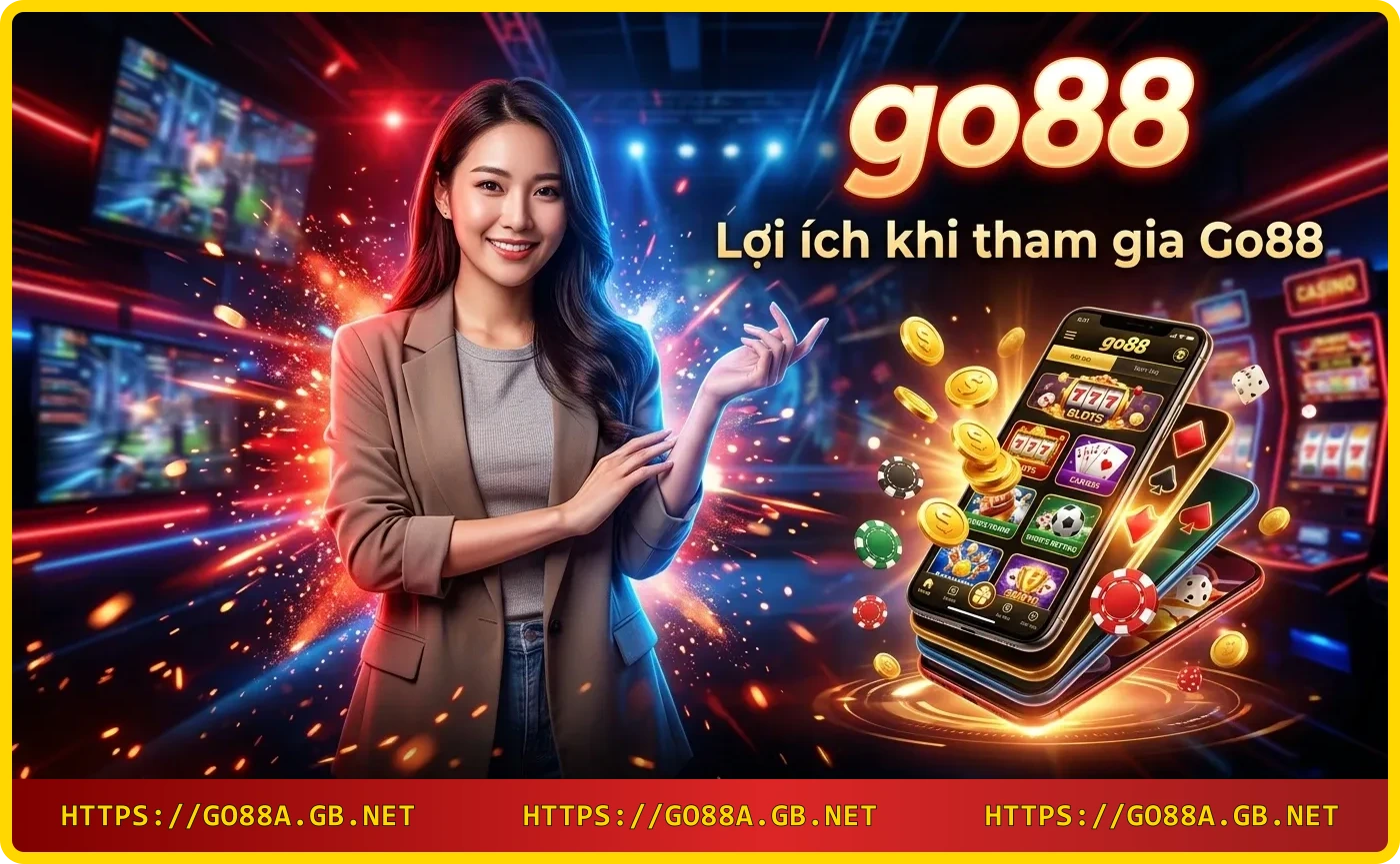 Go88 đa dạng trò chơi casino, slot, thể thao và khuyến mãi